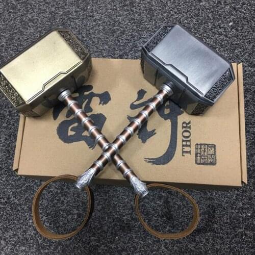 's Hammer Costumes props 1:1 simulation hammer The Endgame Super hero Steve Rogers Hammer Cosplay Costume