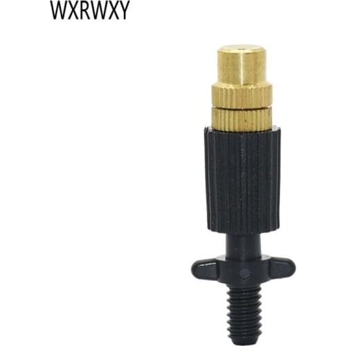 Copper Fog nozzle brass mist water sprayere 6mm Thread connector Garden adjustable nozzle watering sprinklers 8pcs