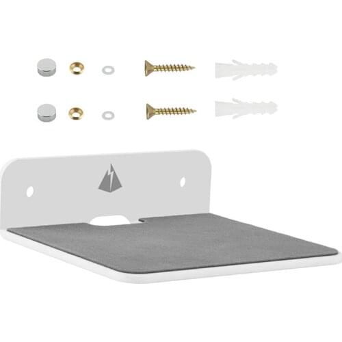 Wall Shelf Speaker Stand, Small Wall Shelf Speaker Mount for Bluetooth Speaker, Cell Phones, Toy Display Shelf