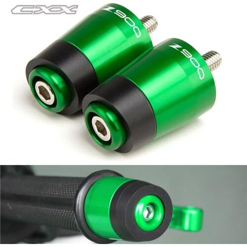 New Hight quality Moto Grips The Bar Ends CNC Motorcycle Handlebar Handle Bar Grips Ends For kawasaki Z900 2017 2018