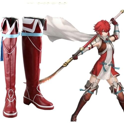 Fire Emblem Fates IF Hinoka Cosplay Shoes Boots Halloween Carnival Cosplay Costume Accessories
