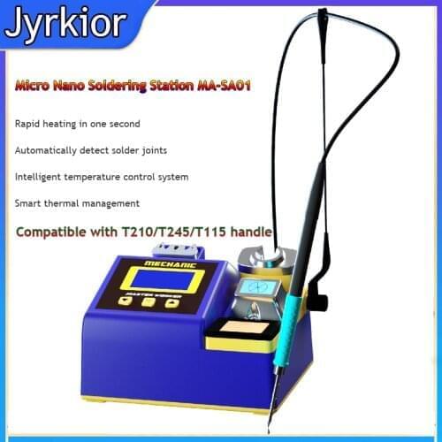 Mechanic Micro Nano Soldering Station 2S Rapid Heating With C245 C210 C115 Soldering tip For Micro-component Repair Welding Tool