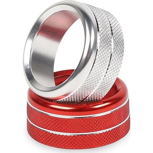 Car Rearview Mirror Control Adjustment Switch Trim Ring Cover Aluminium Accessories for Ford Mustang 2009-2013