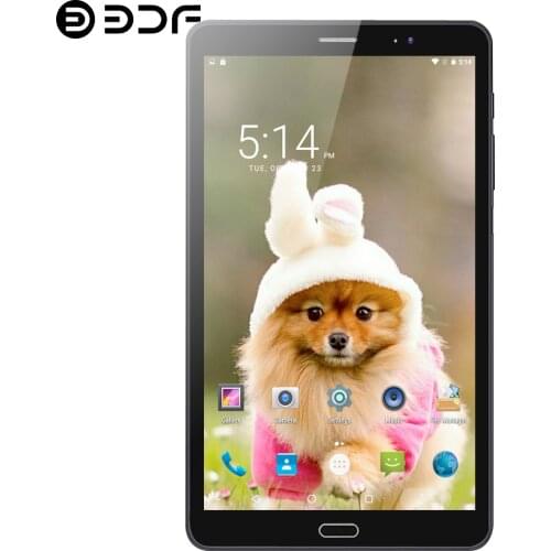 BDF New 8 Inch Tablet Pc Quad Core Android 6.0 Tablets Google Play 3G Phone Call WiFi Bluetooth Dual SIM Card Tab