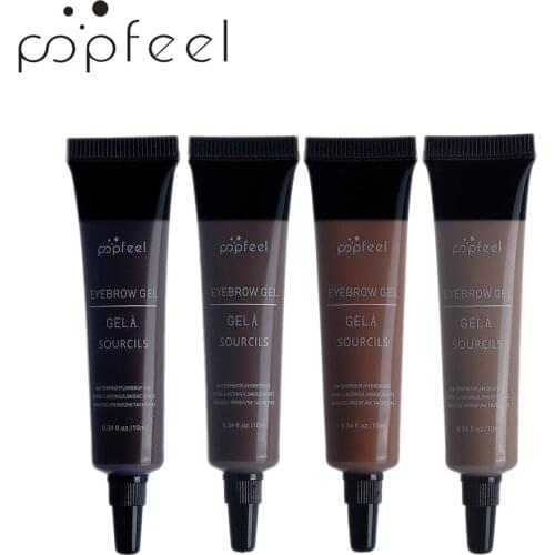 POPFEEL anti-dressing eyebrow tint gel pencil cream four colors optional non-marking long-lasting eyebrows makeup eye brow