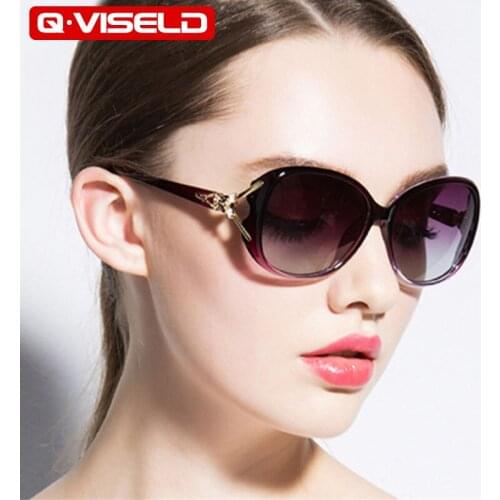 Q·VISELD Women's Sunglasses Round