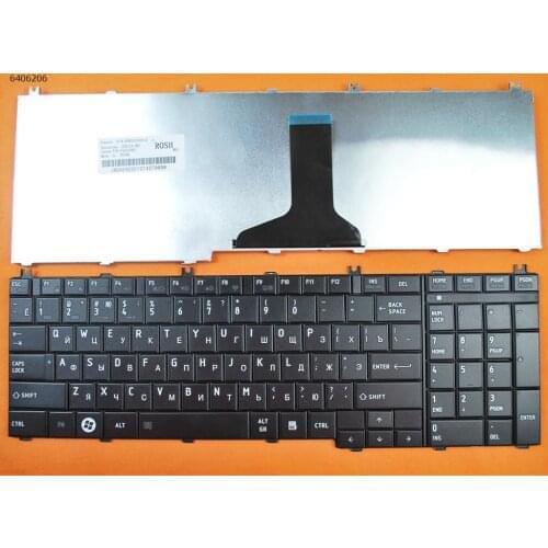 Russian Version for TOSHIBA Satellite L650 L650D L660 L665 L750 L750D L670 L675 L675D Keyboard Black