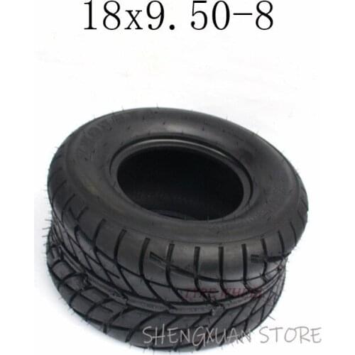 Good quality 18x9.50-8inch Vacuum Tires For Electric Scooter GO KART KARTING ATV UTV Buggy Tubeless Rubber Tyre