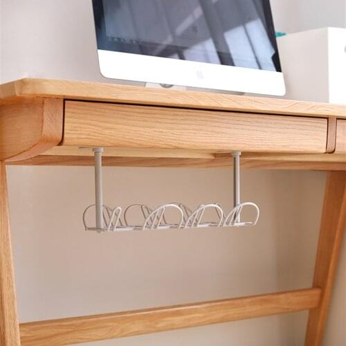 Home Storage rack Kitchen cabinet Bedroom table Desk Bottom Stand Mobile Phone Holder Paper Holder Power cord slot rack