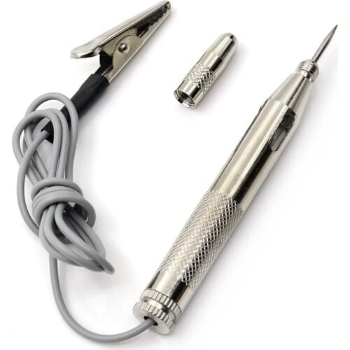 2021 New DC 6V 12V 24V Probe Light System Test Probe Lamp Auto Car Light Circuit Tester Lamp Voltage Test Pen Detector Copper