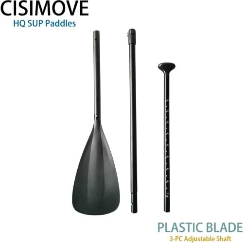 Cisimove high quality 3 pieces plastic SUP paddle for SUP board