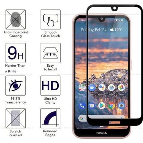 Protective Glass for Nokia 7 Plus 9 Screen Protector for Nokia 4.2 3.2 5.1 7.1 8.1 Plus X5 X6 2 3 5 6 2018 Full Tempered Glass