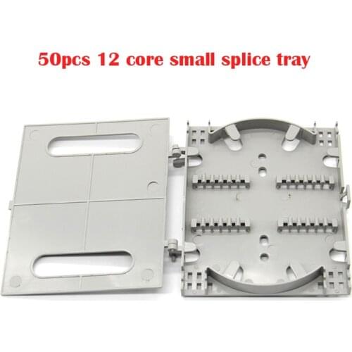 10pcs 12-core small spun fiber optic fiber fusion splice box split fiber optic box corridor box splice accessories