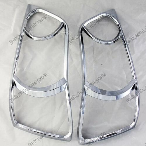 ABS Chrome Front Headlight Molding Covers Trims For 2001 2002 2003 2004 2005 2006 2007 Toyota Highlander SUV