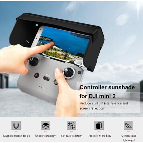 For DJI Mini 2 Sunhood Remote Control Cover Foldable Smartphone Sunhood For DJI Mavic Mini 2 Mavic Air 2/2S Controller Sunshade