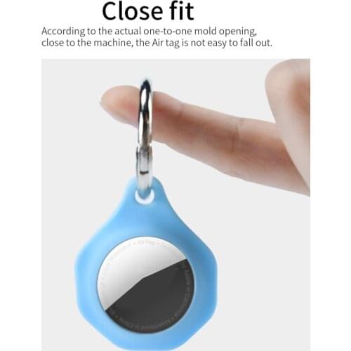 High Quality Case For Apple Airtags Protective Cover For Apple Locator Tracker Anti-lost Keychain For Airtags Protect Sleeve