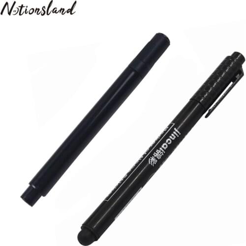 Black Permanent Fabric Marker Pen Tailor Pen for Name Labels Dressmaking Garment Marking Handmade Craft Sewing Accessories