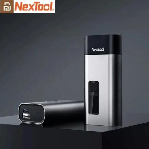 Youpin NexTool 4-in-1 Mini Alcohol Tester LCD Digital Portable Car Breathalyzer with Window Breaker Rope Cutter Power Bank