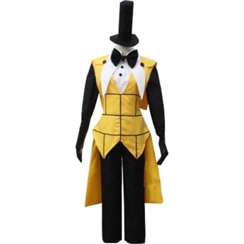 Bill Cipher Cosplay Costume Mystery Attack Outfit Halloween Costumes Bill And Will Cosplay Costume