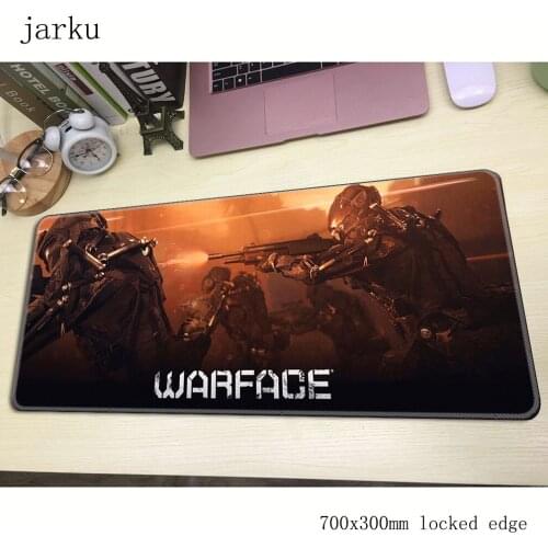 Warface mousepad gamer 700x300X3MM gaming mouse pad large Birthday present notebook pc accessories laptop padmouse ergonomic mat