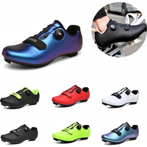 Mtb Sneaker Cycling Shoes Men Sports Winter Route Cleat Road Dirt Bike Speed Racing Women Bicycle Flat Mountain Spd Shoes Biking
