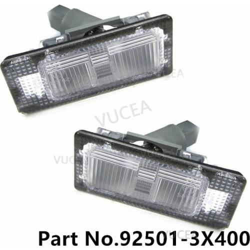 Car rear license plate lamp For Hyundai Elantra MD Avante AD 2011 - 2018 OEM 925013X400 925023X400 92501-3X400 92502-3X400