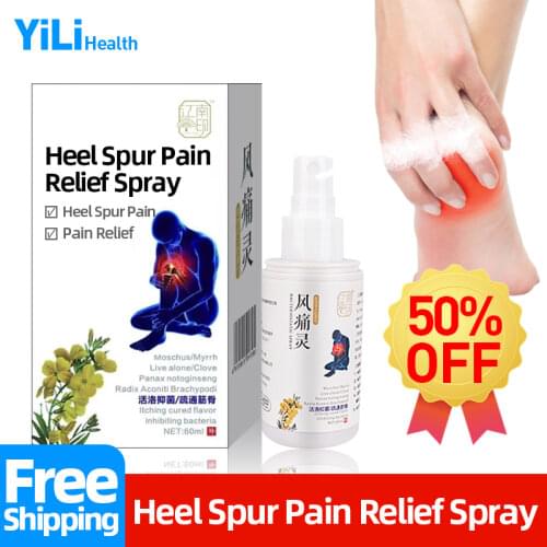 Musk Herbal Medicine Heel Spurs Counterpain Spray Treatment Foot Sprain Relief Pain Bone Ankle Arthritis Ache Killer Liquid