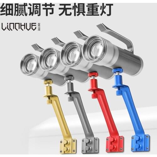 Lin lake fishing box fixtures are aluminum alloy insert diagonal type fishing light special removable night lamp at night