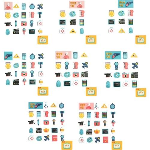 Cute Modern Soft Rubber Toy Noburrs Refrigerator Magnets Meaningful Props