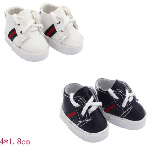 4*1.8cm Mini Toy Shoes for 1/6 BJD Doll and 15cm EXO Doll Shoes Accessories Toys Gift for Kids
