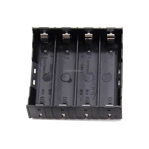 New 18650 3.7V Rechargeable Plastic Battery Case Suitable for 18650 Battery Pole Smart Power Battery Box Holder Storage Box