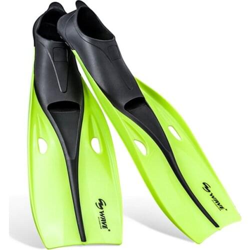 2021 New Adult Long Swimming Fins Flexible Comfort TPR Non-Slip Beach Shoes Snorkeling Equipment Water Sports Diving Flippers