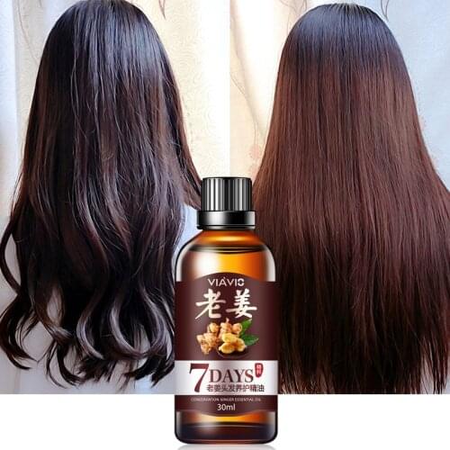 Ginger hair nutrient solution for long hair thick ginger king hair care essential oil hair growth hair repair treatment