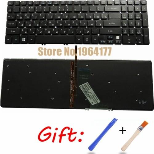 Russian Laptop Keyboard forAcer Aspire V5-552 V5-552G V5-552P V5-572 V5-572G V5-572P V5-573 V5-573G V5-573P V5-583 Backlight RU