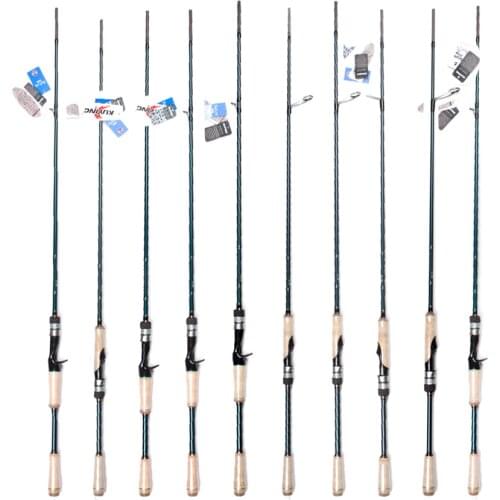 KUYING BATTLE SONG 1.9m 1.95m 1.98m 2.04m 2.05m Spinning Casting Fishing Lure Rod Stick Cane FUJI Parts Light FAST Action