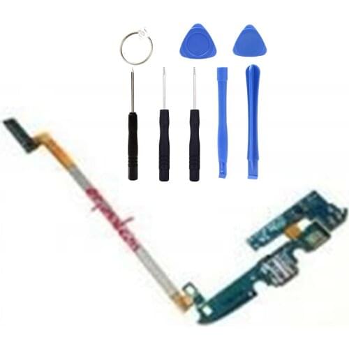 FOR Samsung İ9295 S4 ACTİVE Charging Port Jack Dock Plug Connector Charge Board Flex Cable Mobile Phone Parts