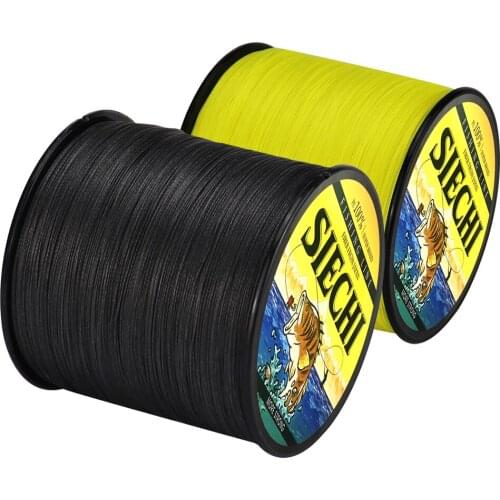 SIECHI 500M 4 Strands 8 Strands Multicolour PE Braided Wire Multifilament Super Strong Fishing Line 2020 New