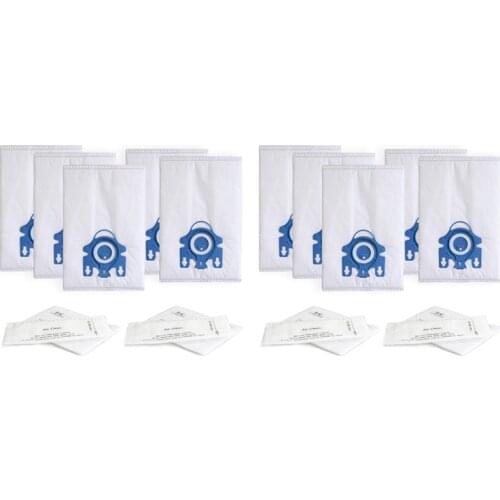 AD-1Set Replacement GN 3D Dust Bag for Miele Canister S2, S5, S8, Classic C1, Complete C2 and Complete C3 Vacuum Cleaner