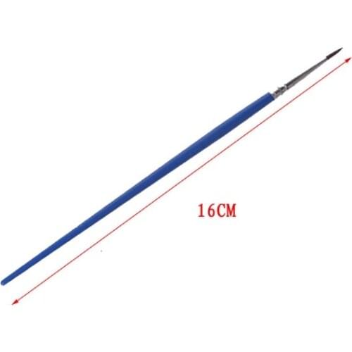 YYSD 2pcs/set Nylon Hair Artist Paint Brush Acrylic Watercolor Oil Painting Drawing