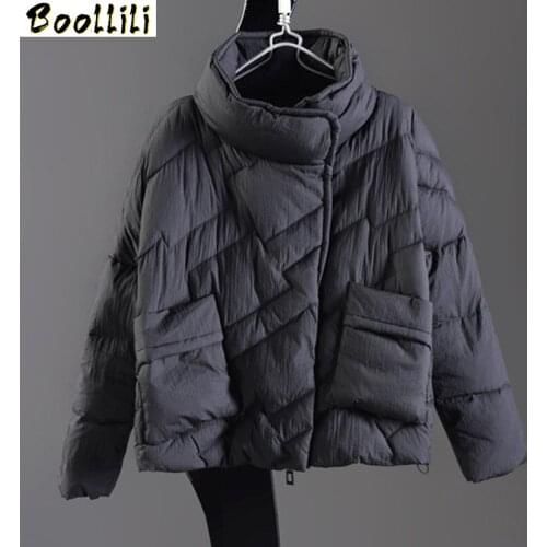 Boollili Womens Down Jacket Short Autumn Winter Coat Ultra Light Down Jacket Women Korean Duck Down Coats Doudoune Femme Hiver