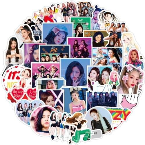 10/50Pcs/Pack Korean Girl Group Stickers Women Team Event For Luggage Laptop Refrigerator Motorcycle Skateboard Pegatinas