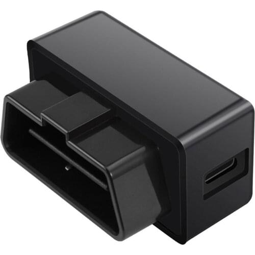 5V/2.1A Car Charging Cable Organizer OBD Charger Dual Interface Smart Touch Car Charger for Tesla Model3 Y Car Accessories