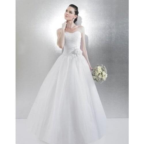 Tulle ball gown Strapless open back lace-up basque waist floor Clear crystals glass seed beads sequins mother of the bride dress