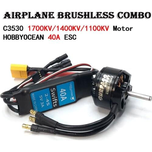 C3530 2808(3530) 1700KV 1400KV 1100KV Brushless Motor for RC Fixed-wing Airplane Remote Control Parts
