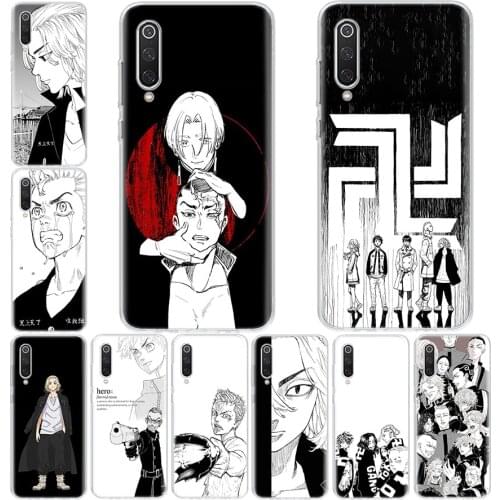 Tokyo Revengers Phone Case For Xiaomi Note Mi 11 8 9 9T 10 10T Ultra CC9 A1 A2 A3 F1 F2 F3 Lite Pro X3 6X 5X CC9E Coque Cover