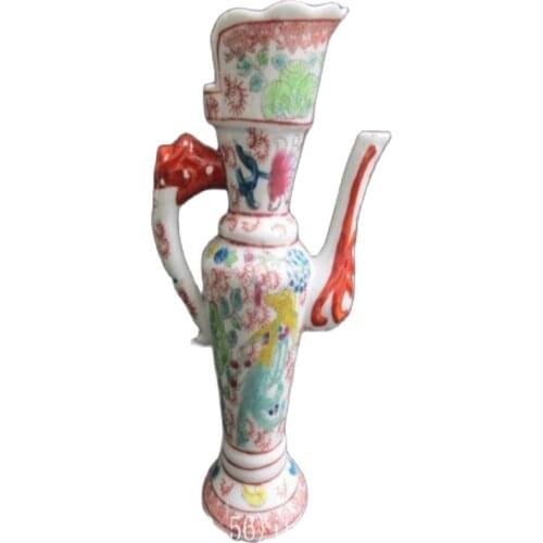 Ancient Chinese ceramics in the qing dynasty long feng narrow, ceramic teapot