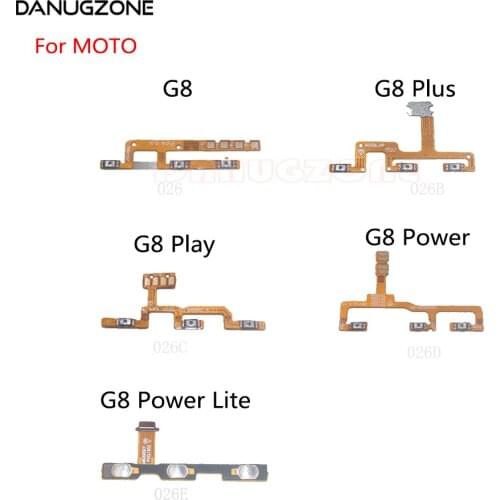 Power Button Switch Volume Button Mute On / Off Flex Cable For Motorola MOTO G8 Plus Play Power