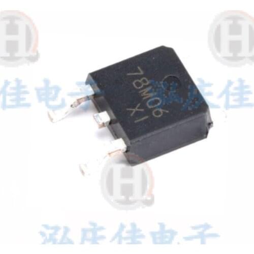 L78M06CDT TO-252 L78M06 TO-252 78M06 IC REG LINEAR 6V DPAK Voltage-regulator tube 100%NEW 10PCS