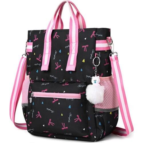 Fashion Cute School Bag Waterproof Children The Tutorial Package Handbag Kids Tote Schoolbag Girls Shoulder Mini Nylon book Bags