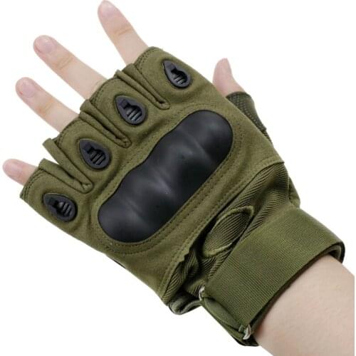 Tactical Workout Gloves Outdoor Sports Military Gloves Anti-slip Boxing Gloves Army Paintball Combat Anti-Skid Knuckle Gloves